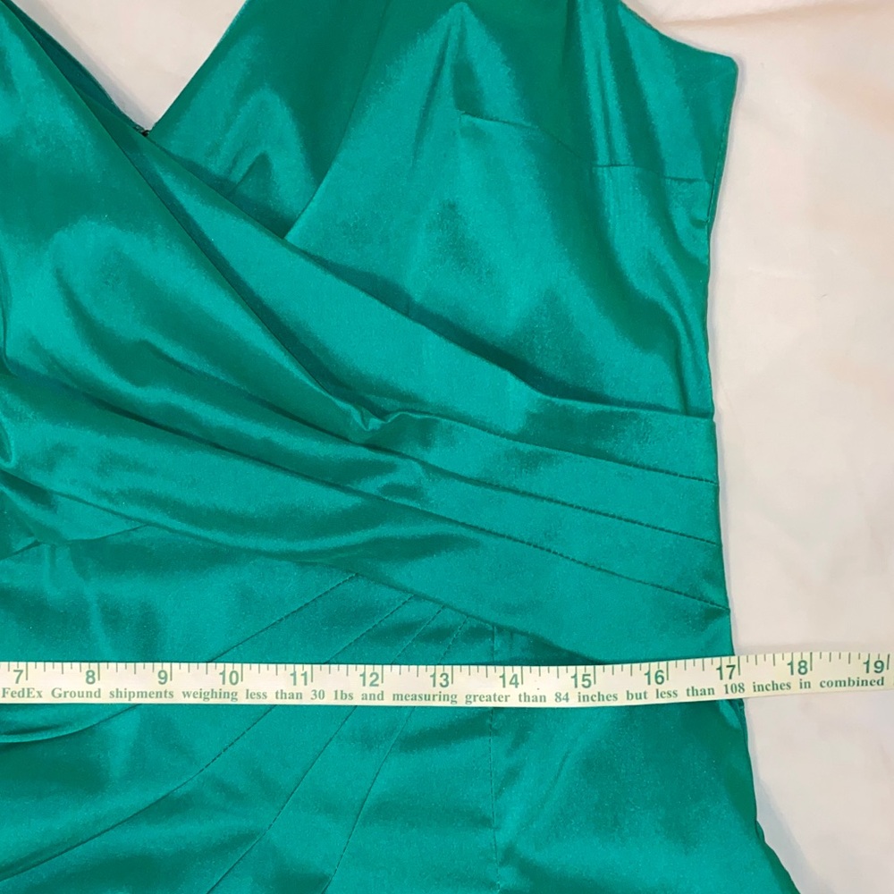 Lauren Ralph Lauren Emerald Green Midi Dress - Picture 8 of 12